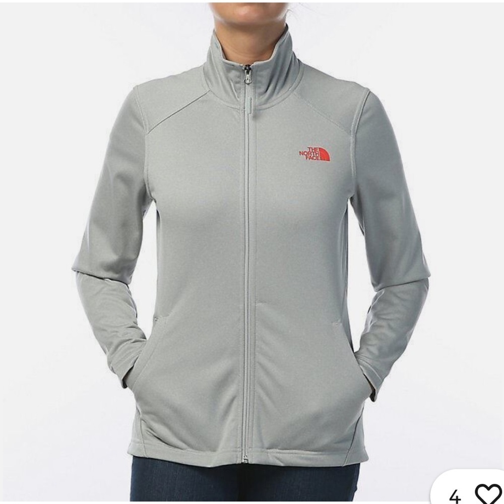 The North Face SILVER Tech Mezzaluna full zip jacket size small